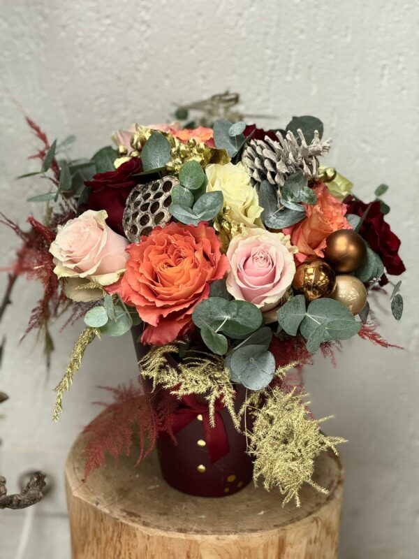 Bouquet Noël d'élégance