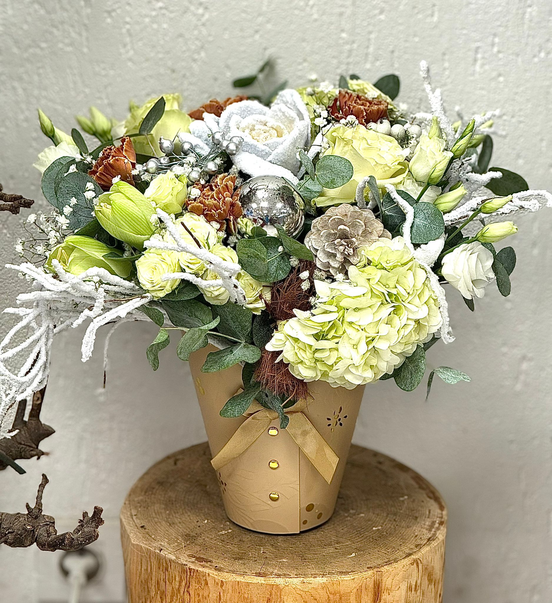Bouquet Hiver Enchanté