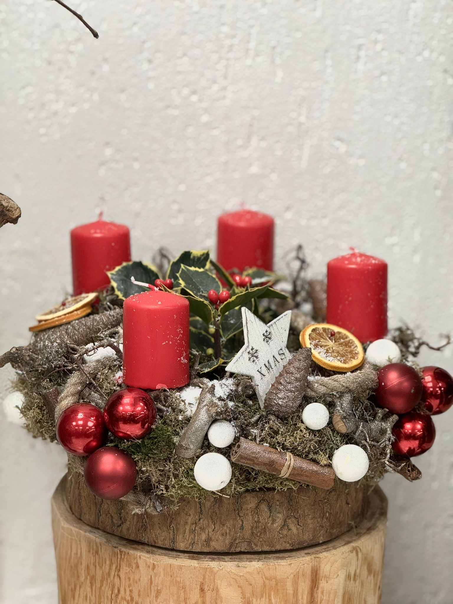 Composition Forêt de Noël