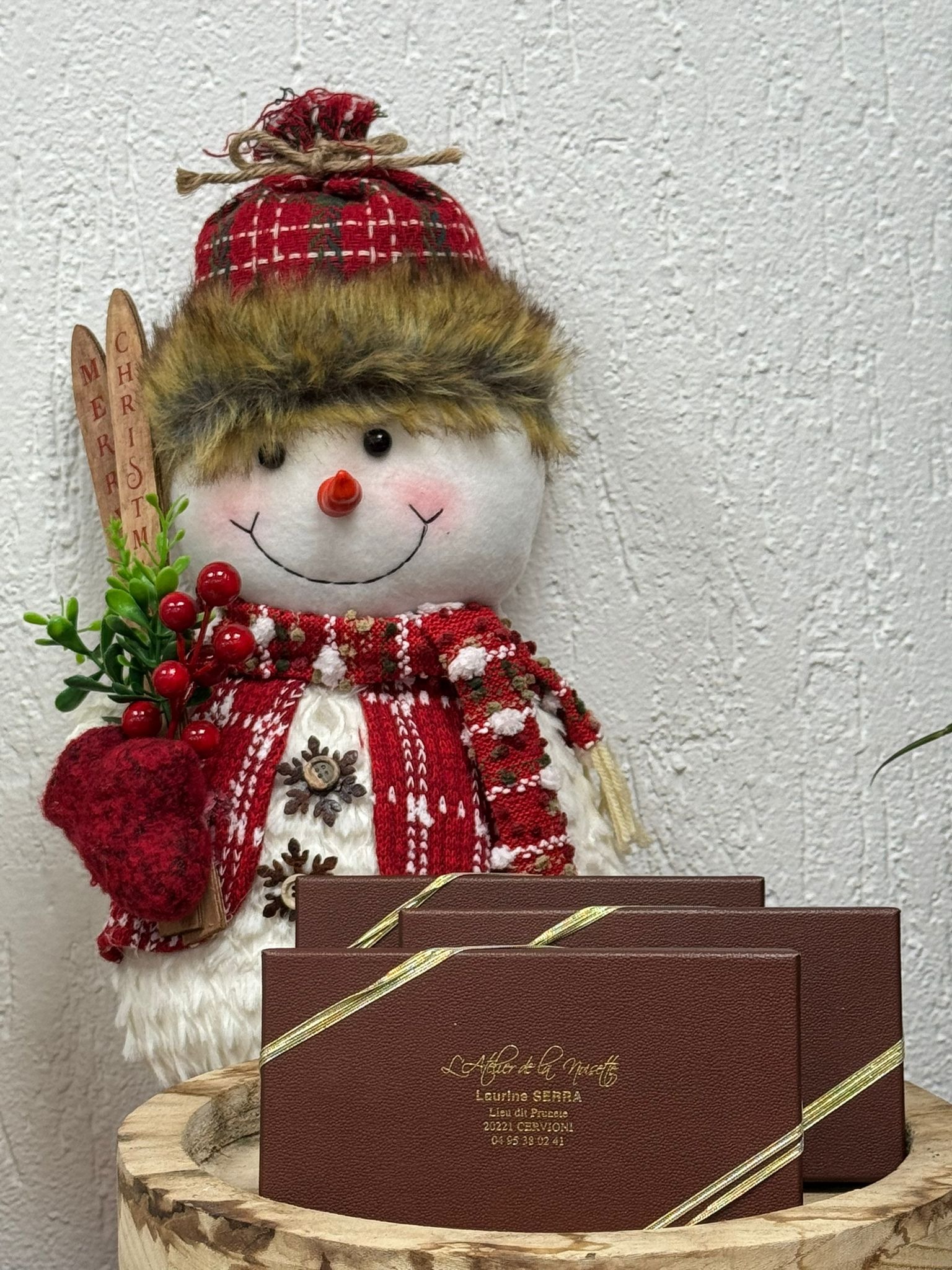 Chocolats de la région de Cervione l'atelier de la noisette