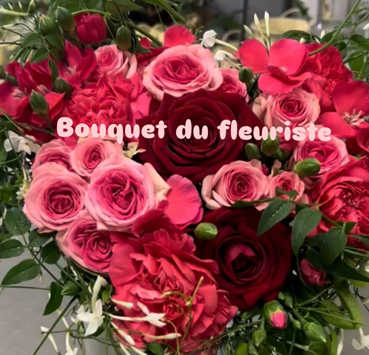 Bouquet explosion d'amour