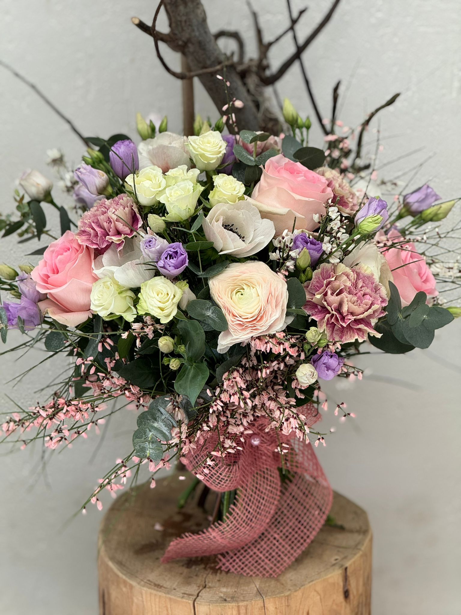 Bouquet douce rosée