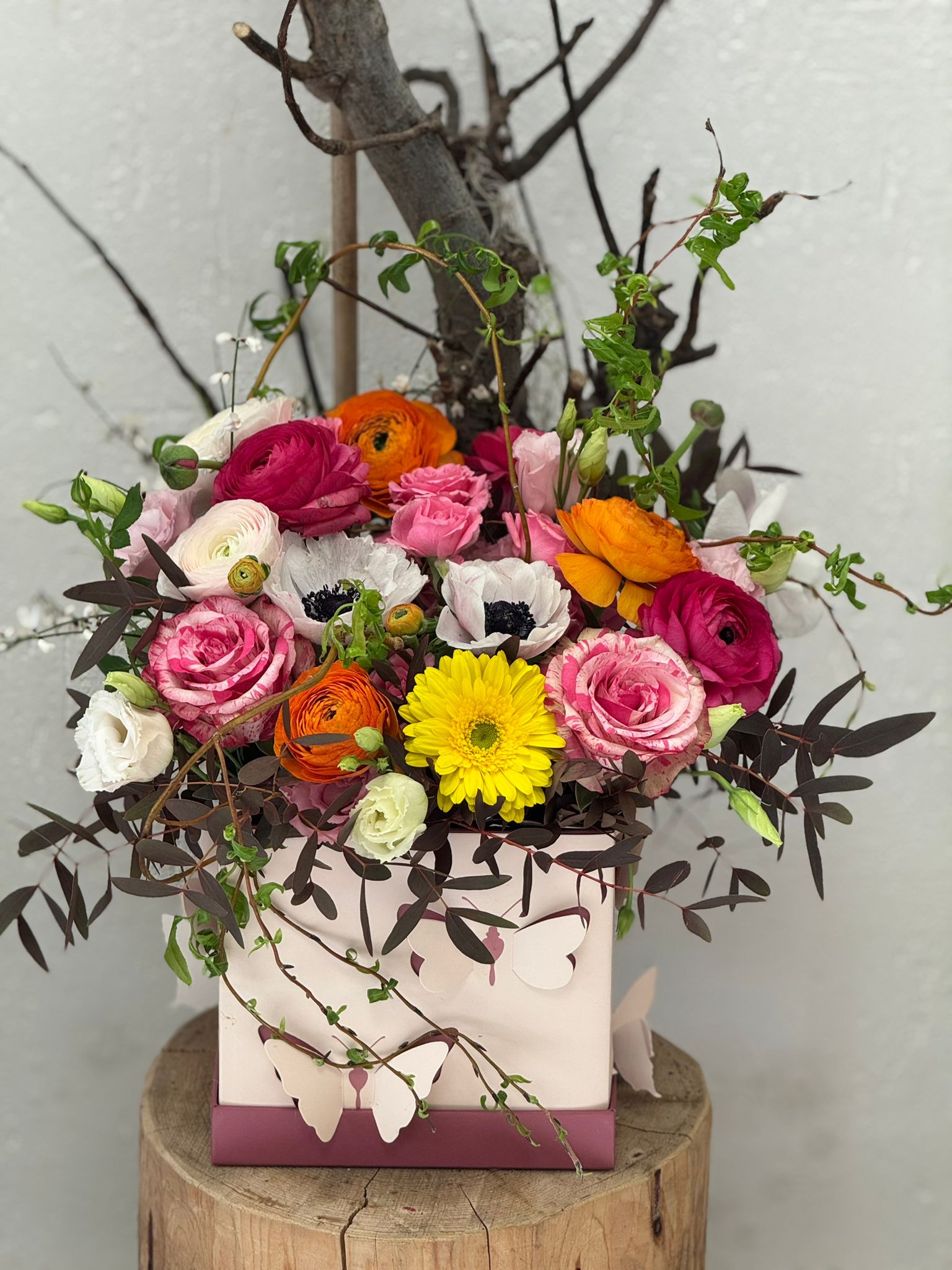 Box Flowers jardin secret