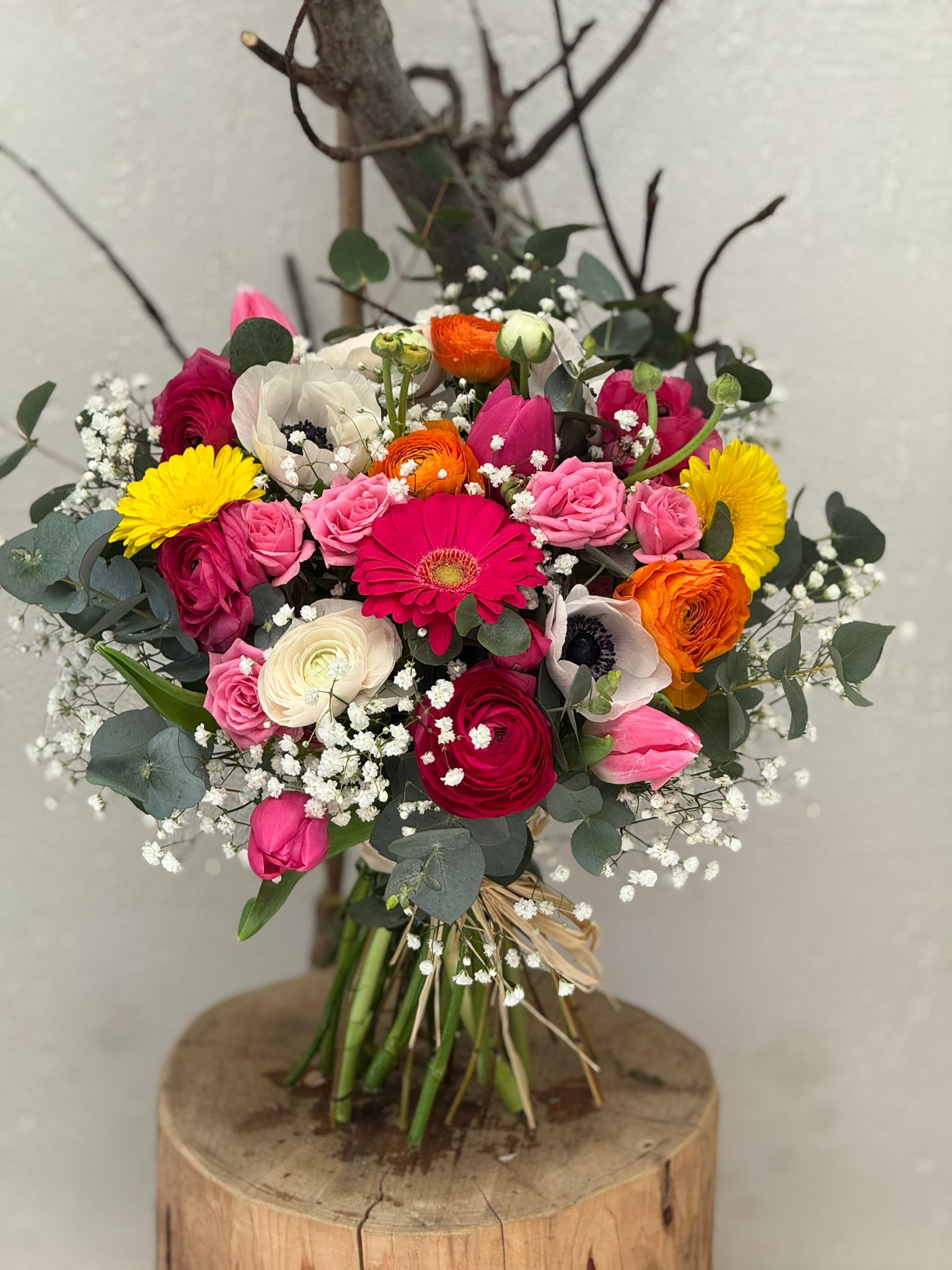 Bouquet explosion florale