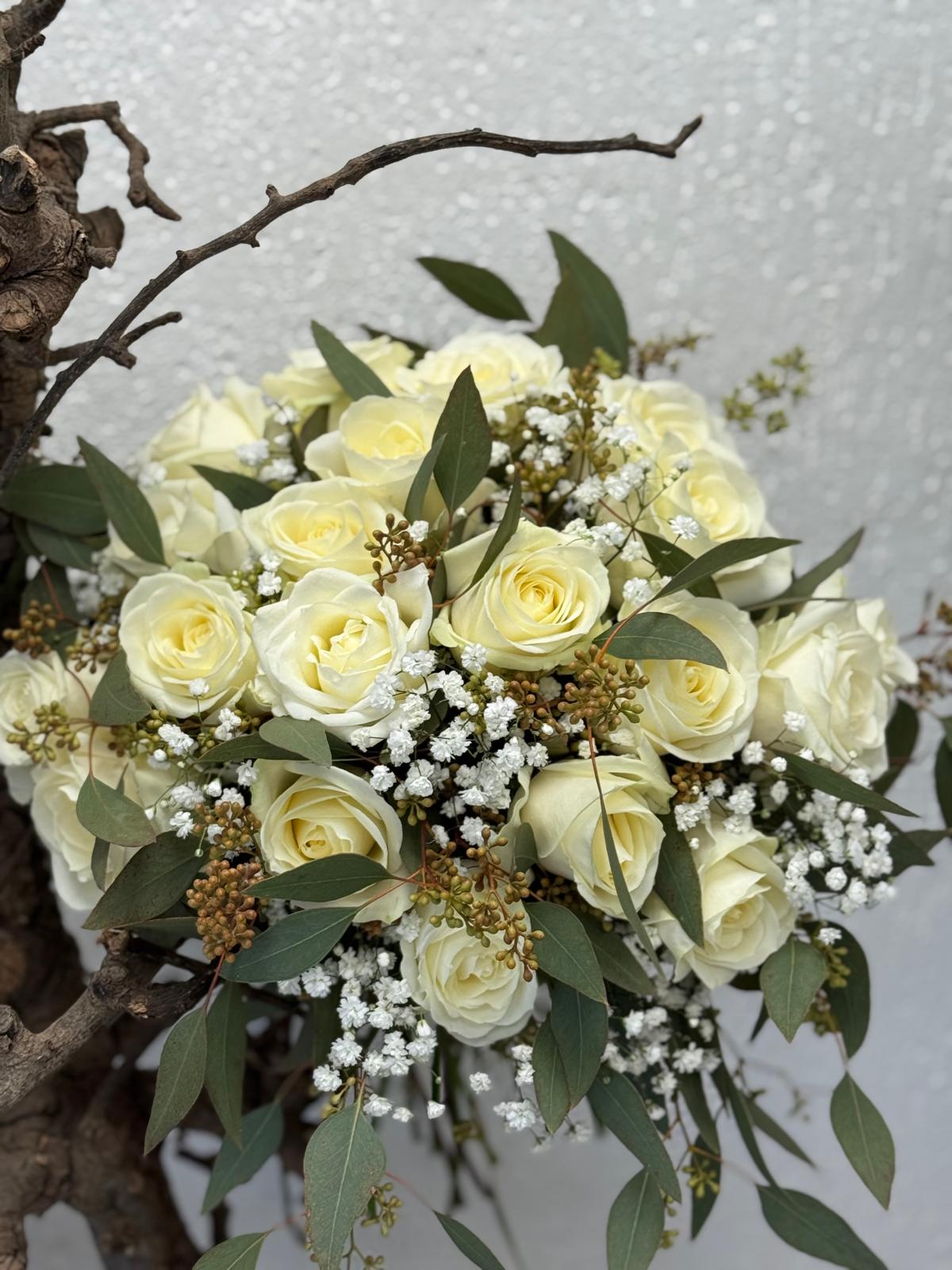 Bouquet émotion pastel